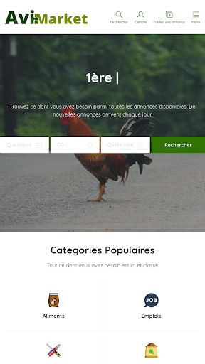 Android application Avimarket screenshort