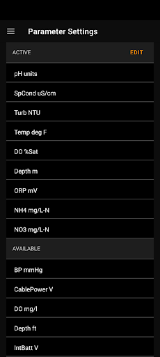 HyQual Interface App Screen 3