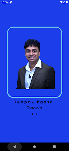 Android application Deepak Bansal screenshort