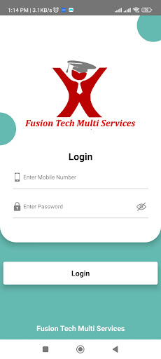 Android application Atal Awasiya Vidyalaya FTMS screenshort