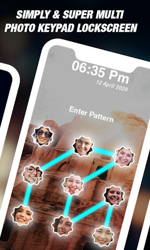 Photo Keypad Lock Screen Screen 2
