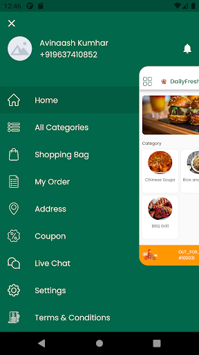 DailyFresh Grocery App
