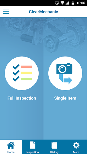 Android application ClearMechanic Basic screenshort