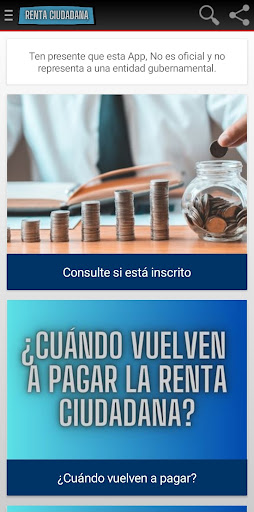 Renta Ciudadana - Consultar