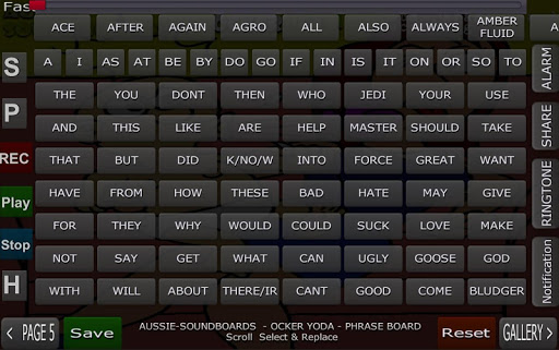 Ocker Yoda SoundBoard