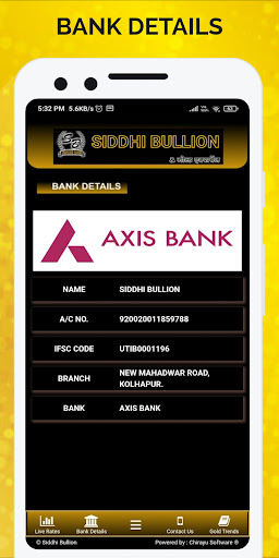 Siddhi Bullion Screen 3