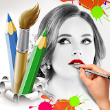 Photo to Painting Poster & Pencil Sketch drawing icon