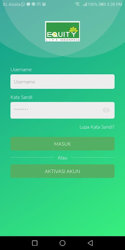 Android application My e-Benefit screenshort