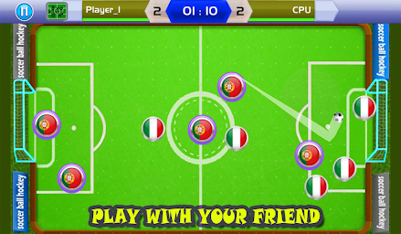Soccer Ball Hockey- Five-A-Side Soccer Game