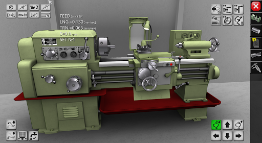 Android application Lathe Simulator Lite screenshort