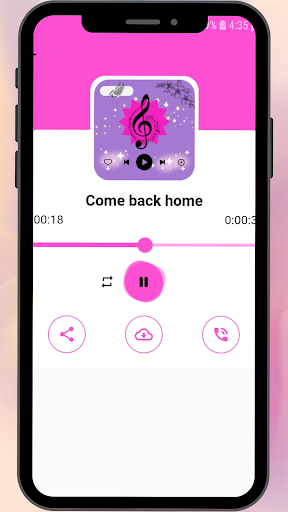Android application Kpop Music Ringtones screenshort