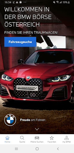 Android application BMWBörse.at screenshort