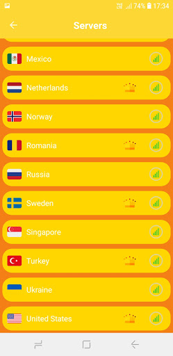 Android application Skytalk VPN - Fast & Secure screenshort