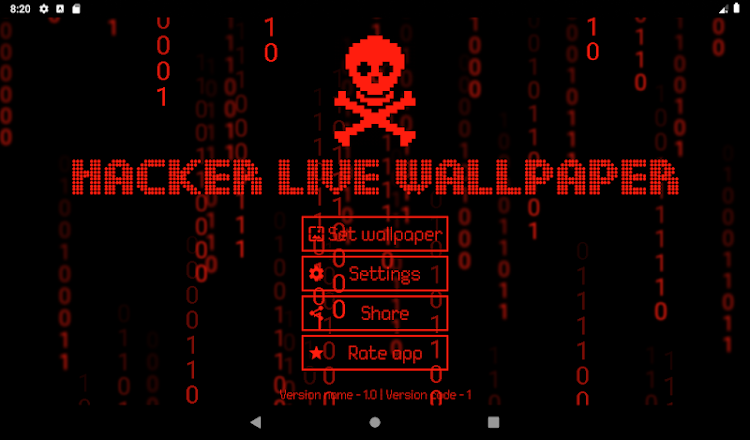 Hacker Live Wallpaper Matrix by Android Tools (ru) - (Android Apps) — AppAgg