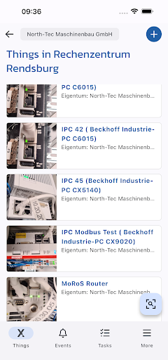 Android application HellermannTyton RFID screenshort