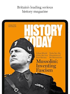 History Today Magazine Captura de tela