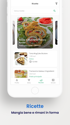 BFitUp - La tua dieta gratuita Screenshot 4 - AppWisp.com