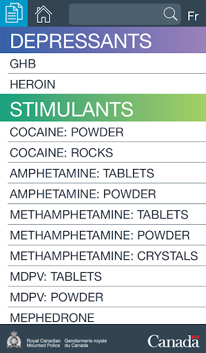 RCMP Drugs awareness Screen 2