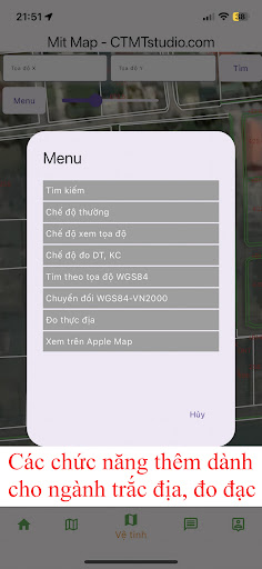 Mit Map: Xem file dgn - đo đạc screenshot 5