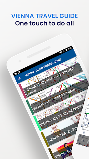 Android application Vienna Train Travel Guide screenshort