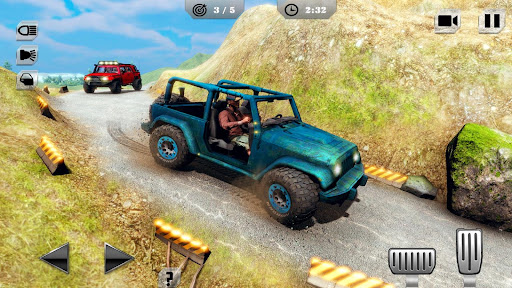 Android application 4x4 Offroad Jeep Driving Games screenshort