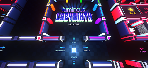 Android application Luminous Labyrinth screenshort