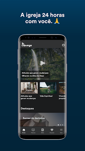 Android application Igreja Batista da Capunga screenshort