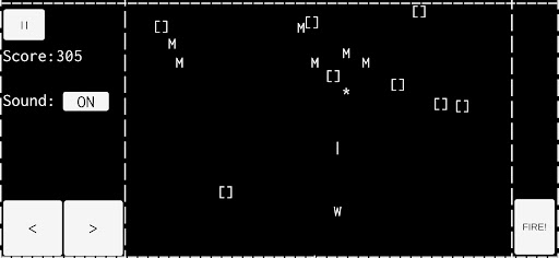 Android application Chars screenshort