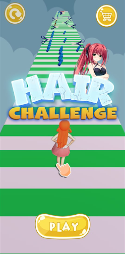 Long Hair Game Challenge Run  2021