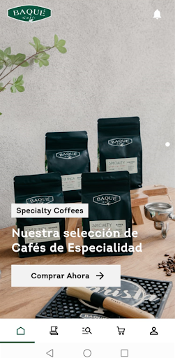 Cafés Baqué App HORECA Screenshot