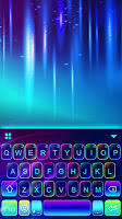 screenshot of Sparkling Neon 3d Keyboard The