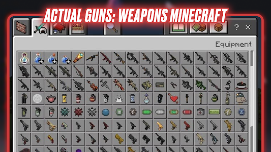 Actual Guns: Weapons Minecraft Unknown
