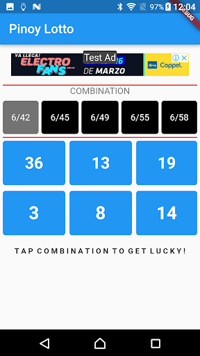 Pinoy Lotto Screen 2