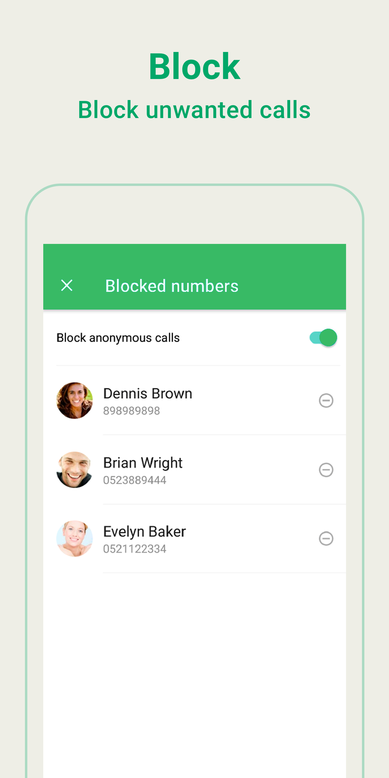 Android application Dialer, Phone, Call Block & Contacts by Simpler screenshort