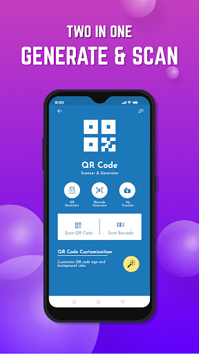 Android application QRCode Reader screenshort