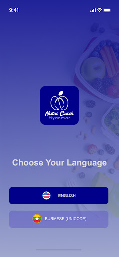 Nutri Coach Myanmar Screen 2