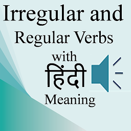 Icon image Irregular ,Regular Verbs Hindi