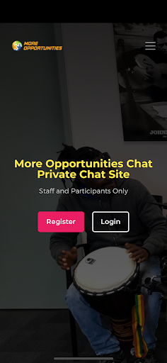 Android application More Opportunities Chat screenshort