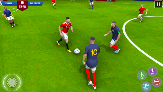 Captura de Pantalla 5 Football Games 2023 :Real Kick android