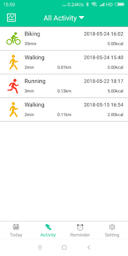Screenshot of Orunning SW