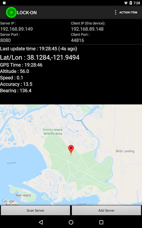 GPS Tether Client - 4.2.1 - (Android)