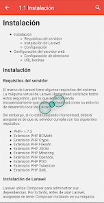 Imágen 6 laravel 8 español documentacio android