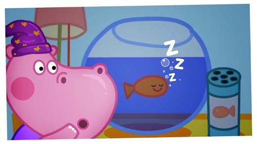 Android application Good Night Hippo screenshot