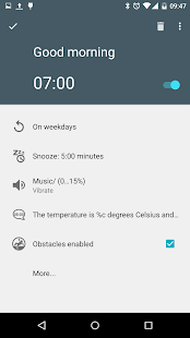 AlarmDroid (alarm clock) Capture d'écran