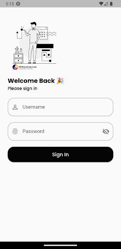 ERP Mobile Form Screen 2