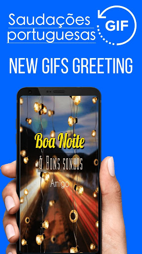 Android application Portuguese Good Night Gif screenshort