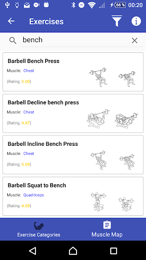 Muscle Map -Exercise & Fitness Screen 3
