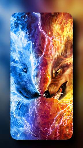 Download Ice Fire Wolf Live Wallpaper Free for Android - Ice Fire Wolf Live  Wallpaper APK Download 