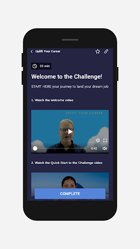 upliftyourcareer Screen 2