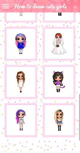 How to draw cute Girls Screenshot 3 - AppWisp.com